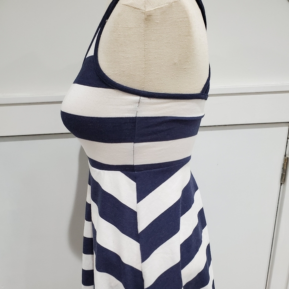 Nautical Skater Dress Size Small - Picture 3 of 4